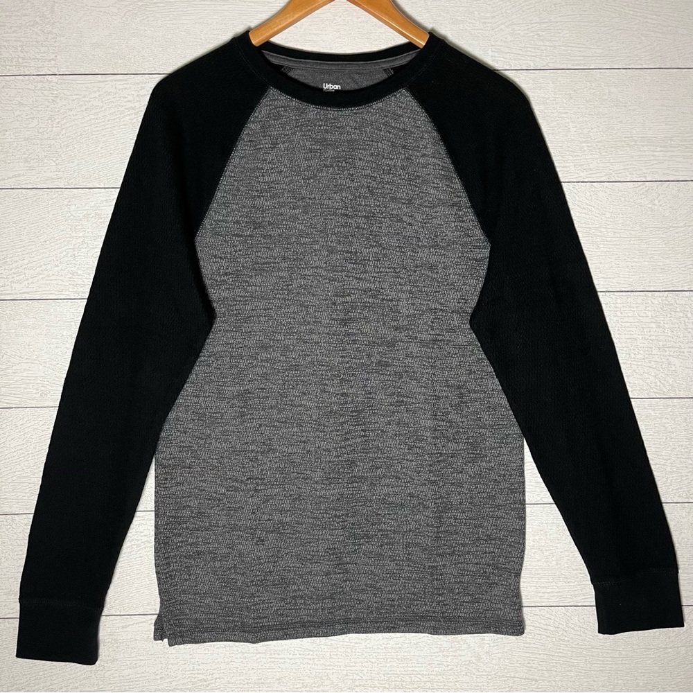 Urban Pipeline Charcoal and Black SuperSoft Shirt Size Medium